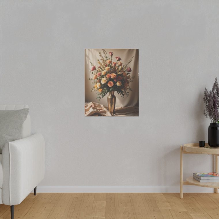 Vivid Blooms and Soft Lighting: A Boho Vintage Painting - Image 19