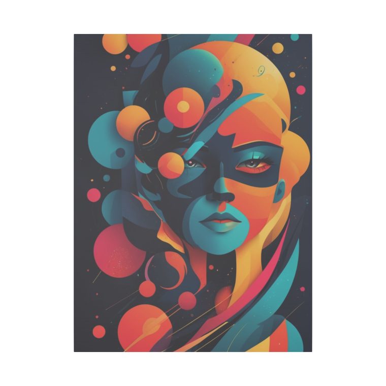 Abstract Symphony of Shapes and Emotions Wall Art - Image 13