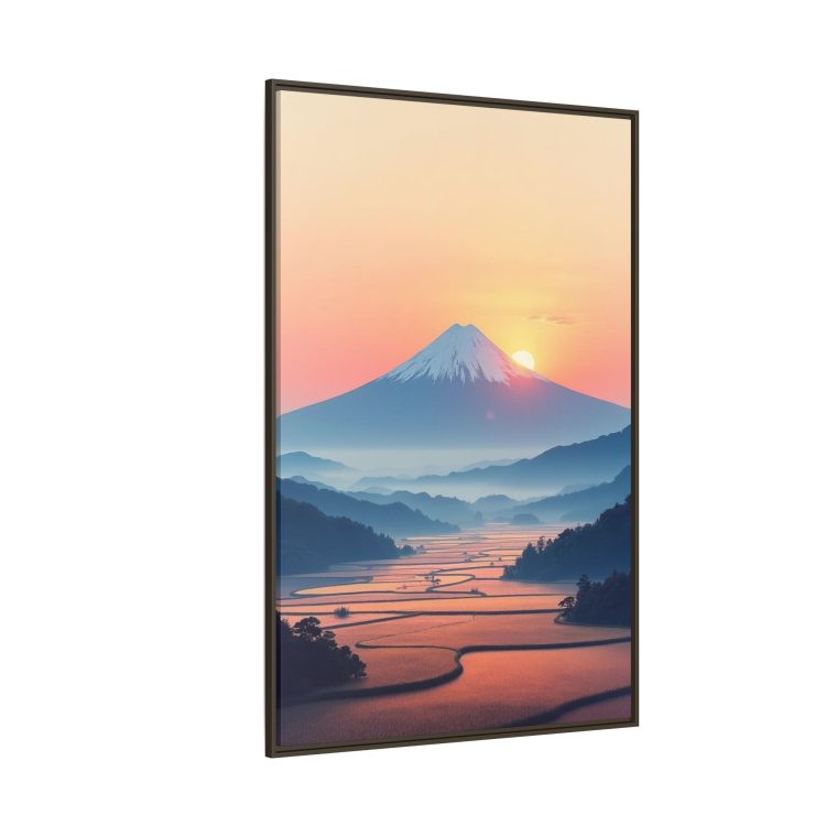 Modern Mount Fuji Canvas Print Japanese Wall Decor - Image 22