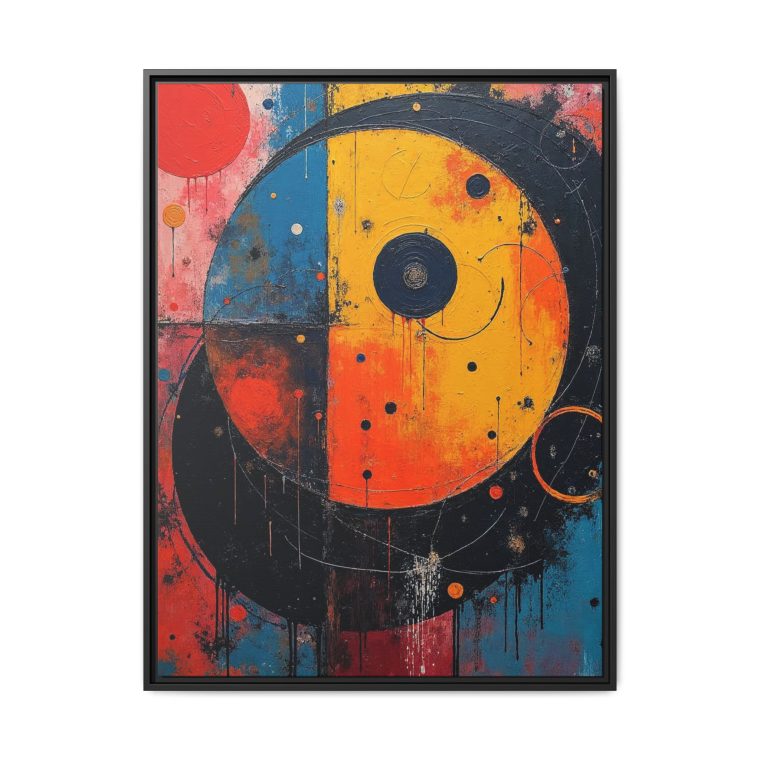 Oversized Abstract Canvas Grand Wall Statement - Image 5