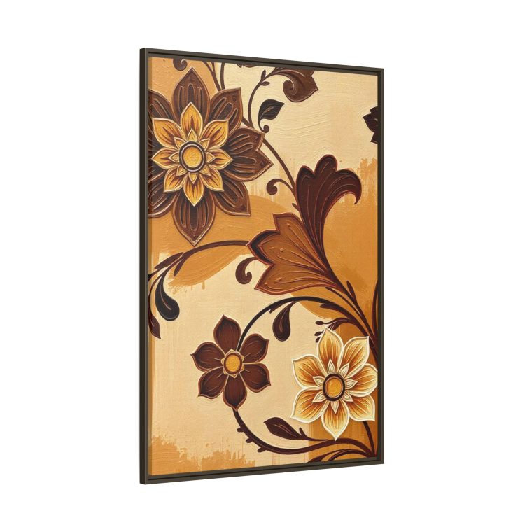 Brown Floral Wall Art to Brighten Your Space - Image 14