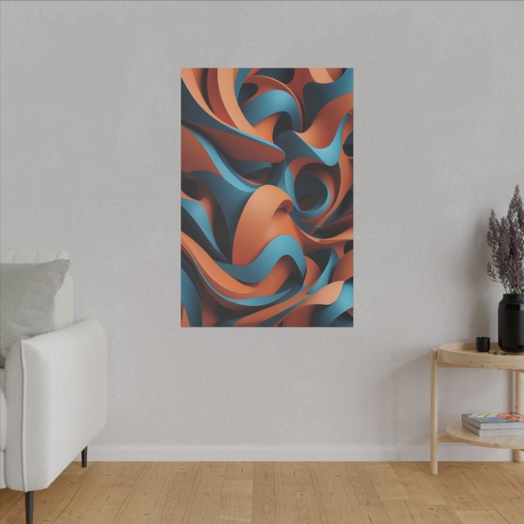 Dynamic Curves Modern Abstract 3d Wall Design - Image 15