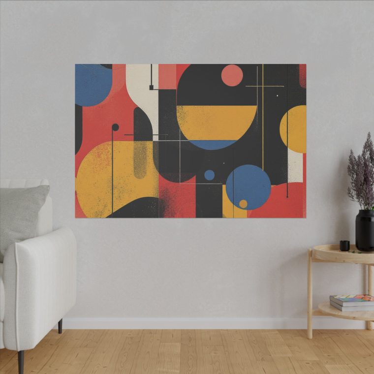 Dynamic Harmony Bold Shapes and Vibrant Colors - Image 3