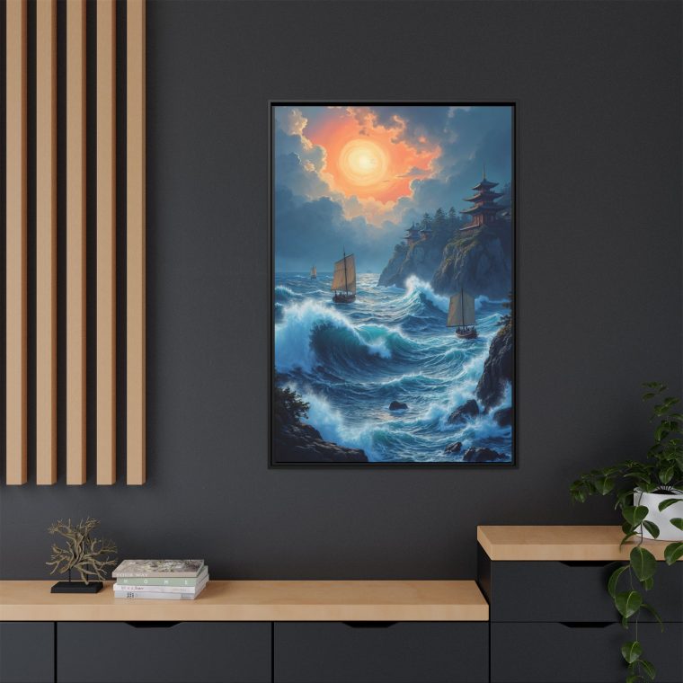 Japanese Great Wave Canvas Print Large Wall Art - Image 16