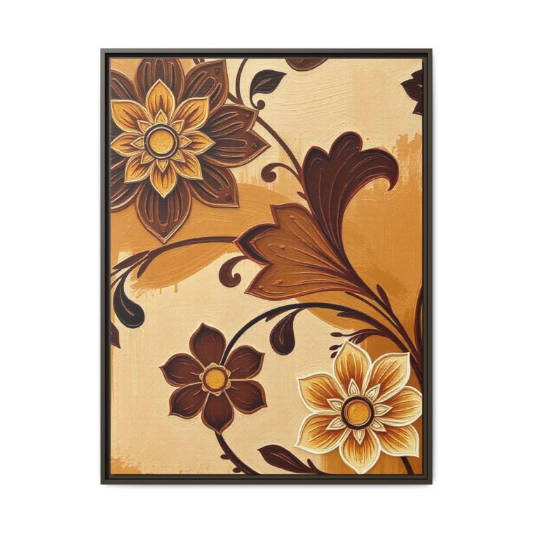 Brown Floral Wall Art to Brighten Your Space - Image 9