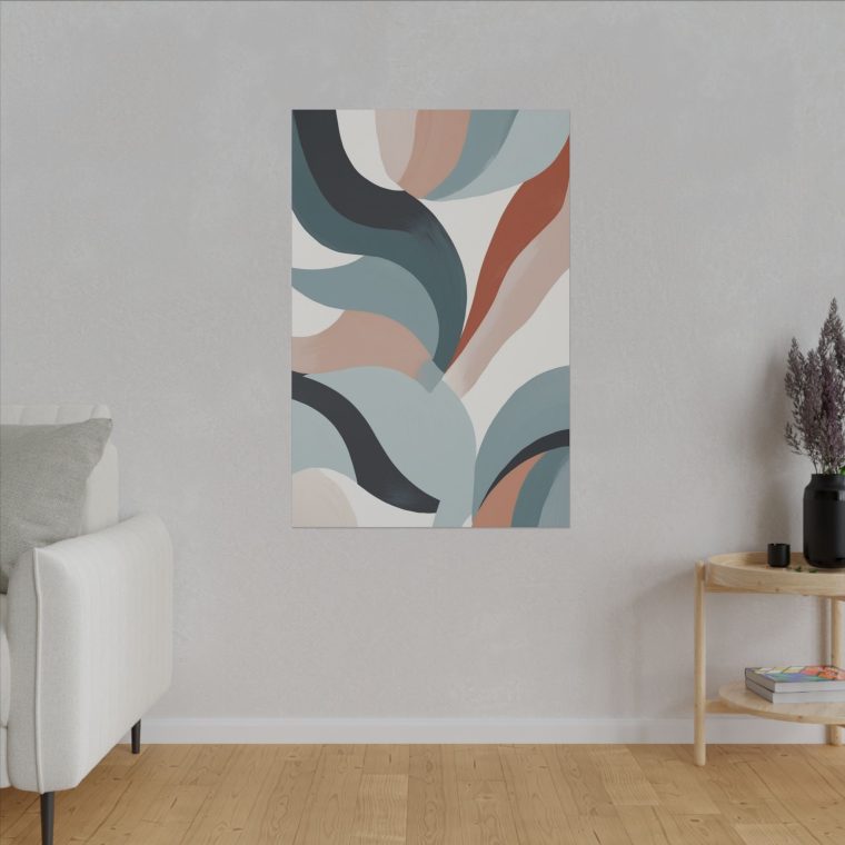 Earthy Elegance Abstract Pattern Wall Art for Modern Spaces - Image 11