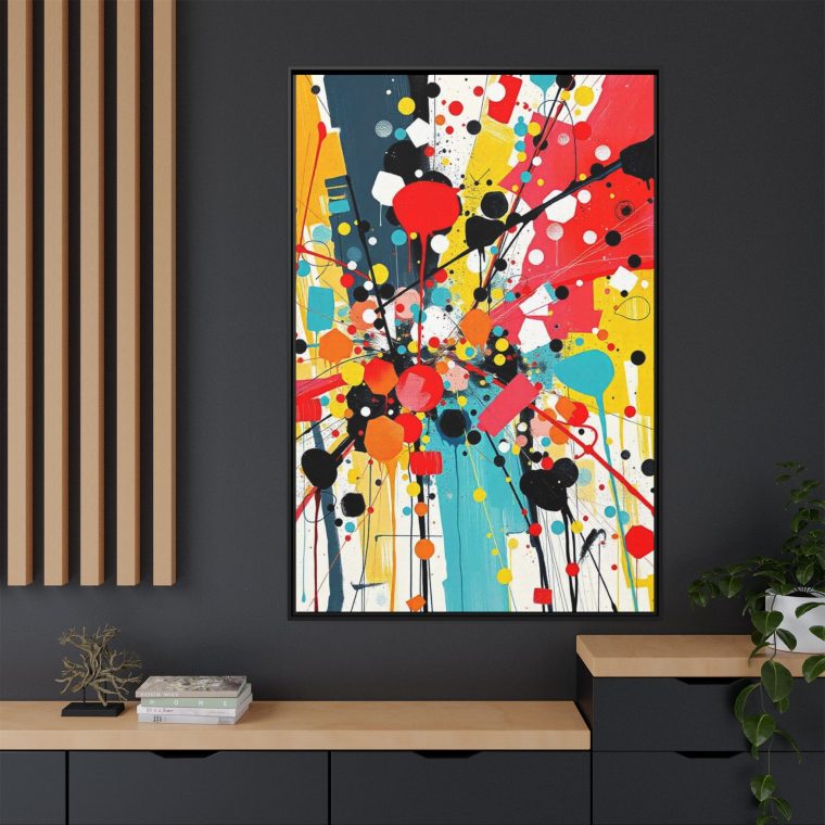 Abstract Home Office Canvas Professional Wall Decor - Image 16