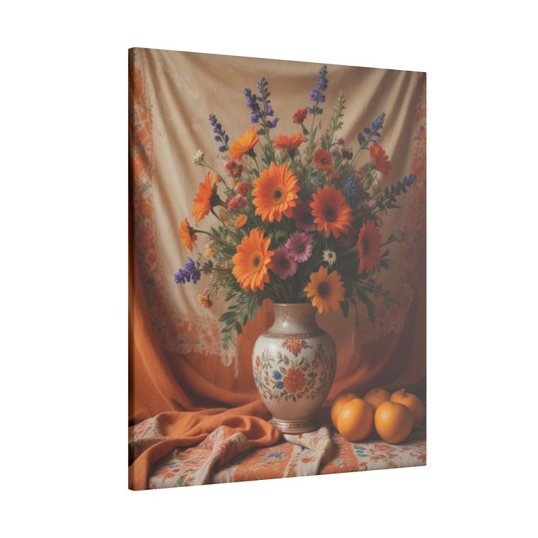 Modern Craft in a Vintage Frame Boho Floral Art - Image 38