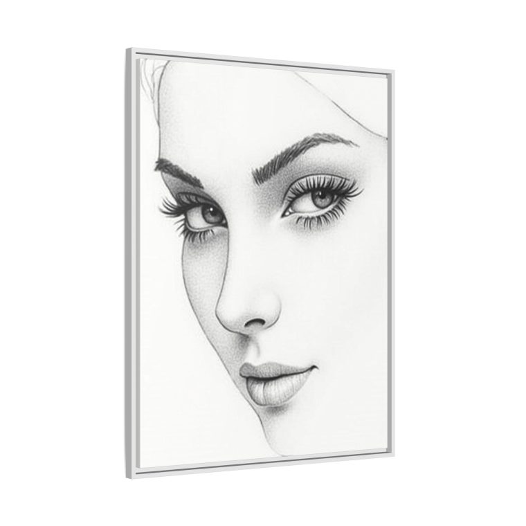 Abstract Line Art Face Wall Décor Perfect for Modern Interiors - Image 18