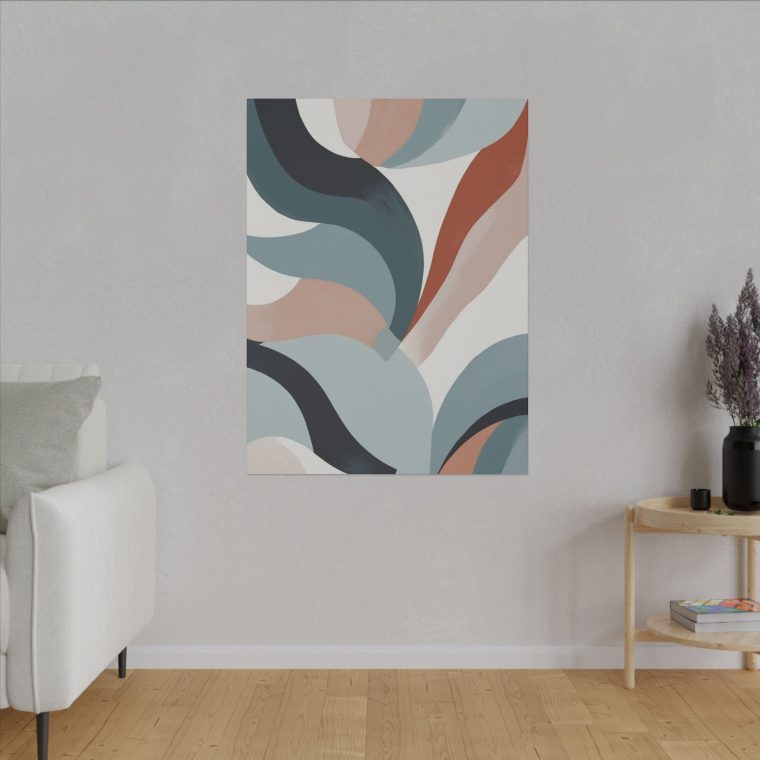 Earthy Elegance Abstract Pattern Wall Art for Modern Spaces - Image 15