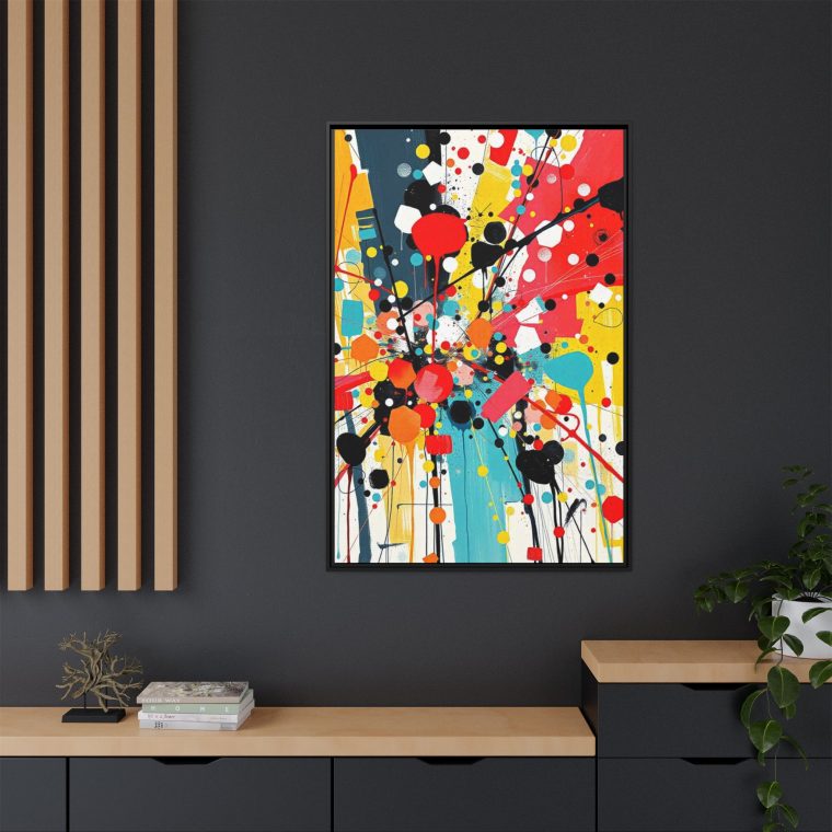 Abstract Home Office Canvas Professional Wall Decor - Image 4