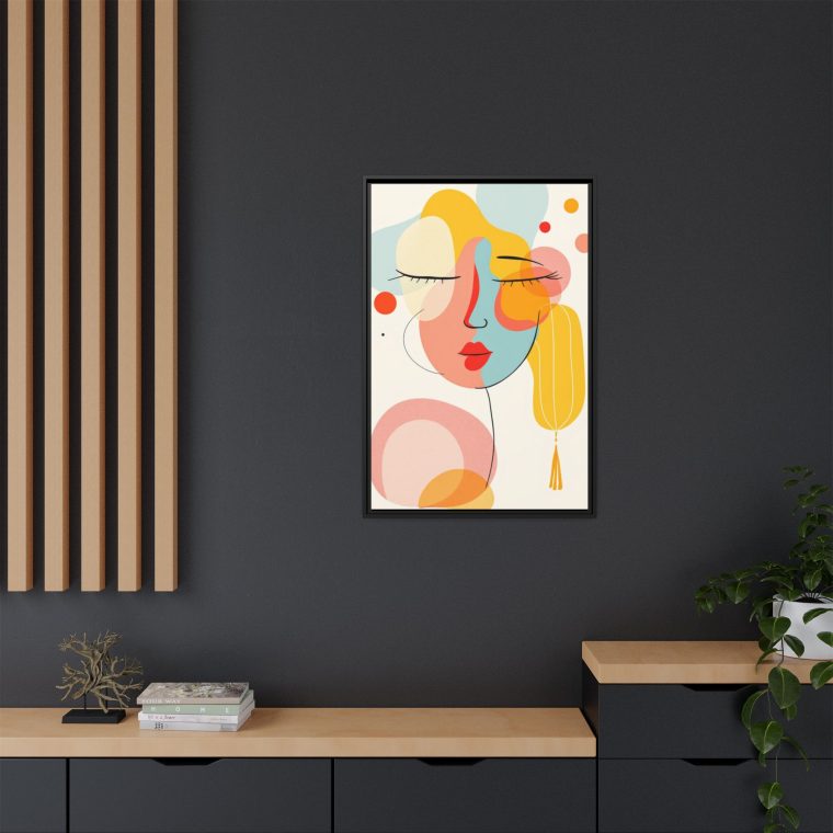 Luxury Abstract Face Wall Art – Premium Quality Canvas - Image 8