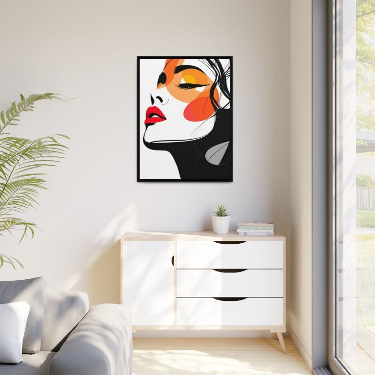 Abstract Face Canvas Wall Art – Perfect Gift for Art Lovers - Image 15