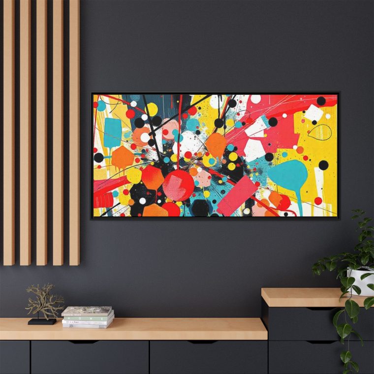 Abstract Home Office Canvas Professional Wall Decor - Image 12