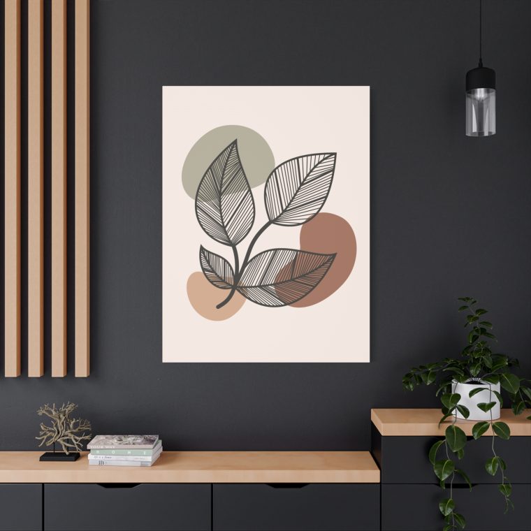 Boho Floral Matte Canvas, Stretched, 1.25" - Image 5