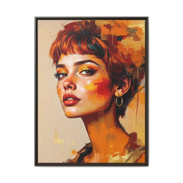 Neutral Boho Face Art Print - Modern Bohemian Wall Decor - Image 21