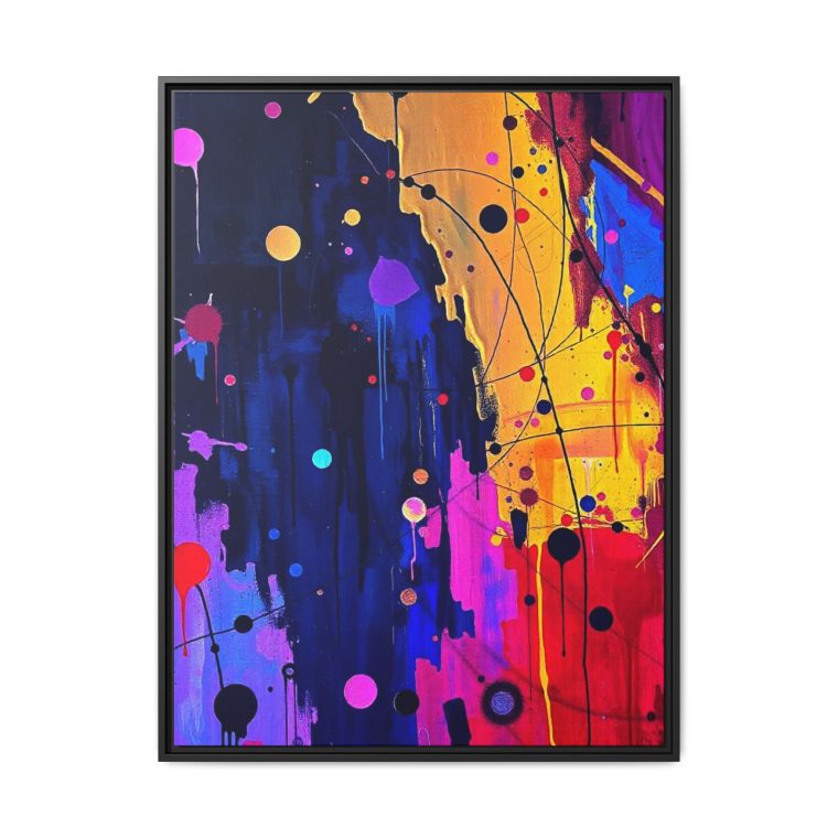 Abstract Hallway Wall Art Long Canvas Print - Image 5