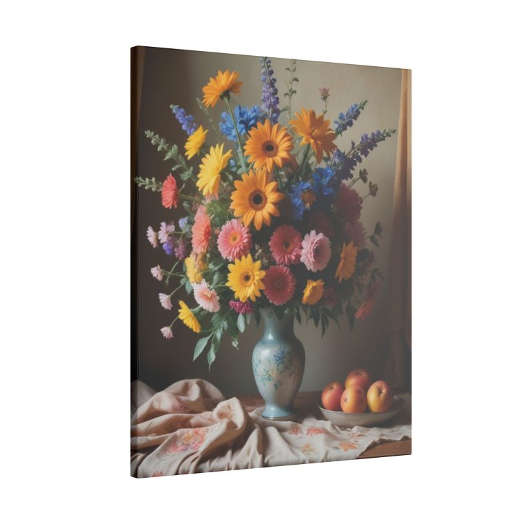 A Colorful Boho Vase Arrangement with Artistic Flair - Image 14