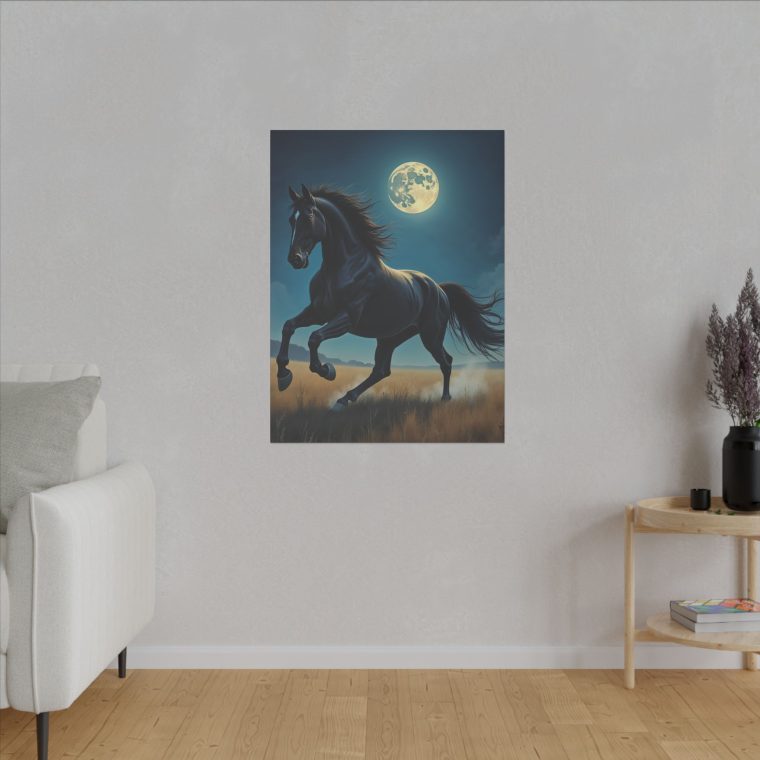 Unleashed Power of Black Stallions - Image 7