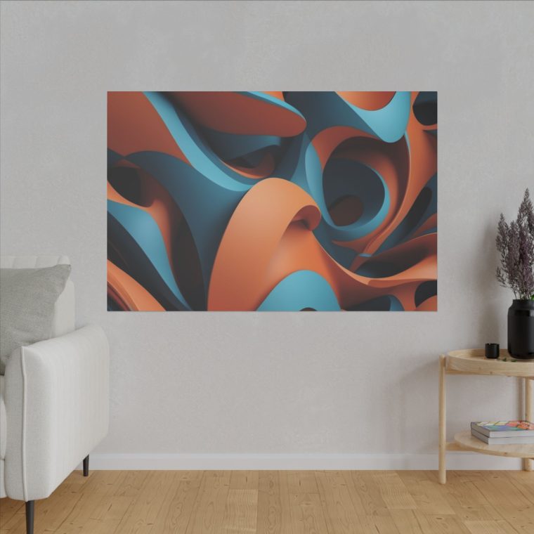 Dynamic Curves Modern Abstract 3d Wall Design - Image 23