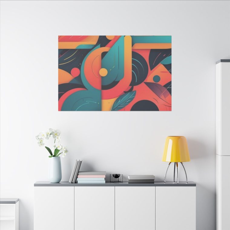 Vibrant Abstract Art Walls Decor for Contemporary Spaces - Image 3