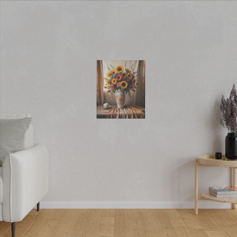 Vintage Simplicity Boho Vase of Flowers in Art - Image 19