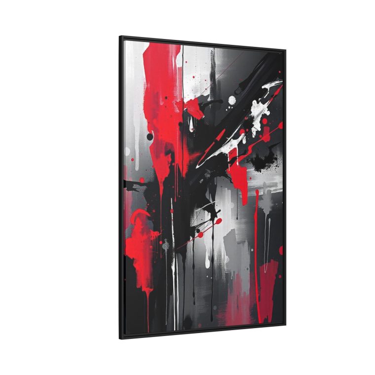 Push Artistic Boundaries with Black Abstract Paint - Image 14