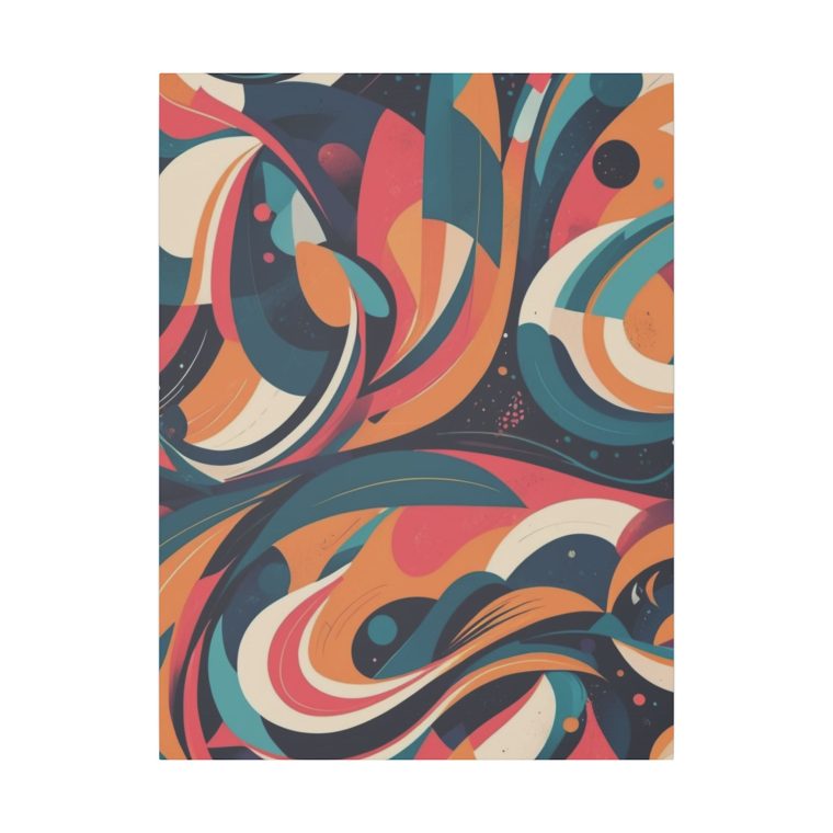 Dynamic Curves Modern Abstract Wall Art Pattern - Image 13