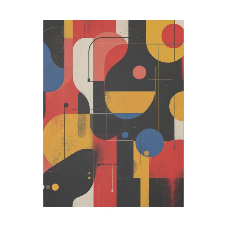 Dynamic Harmony Bold Shapes and Vibrant Colors - Image 5