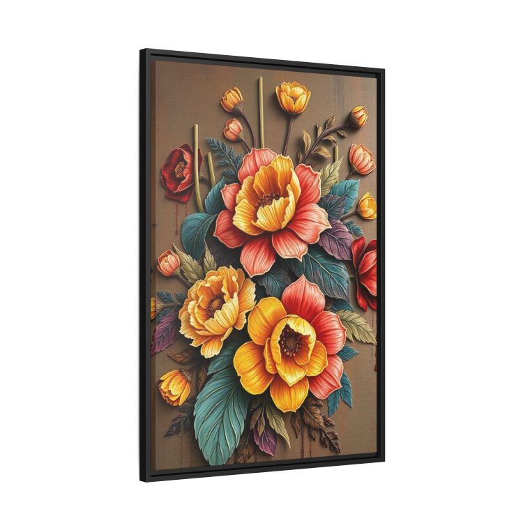 Large Floral Wall Art for Living Room: Elegant Wall Decor - Image 4