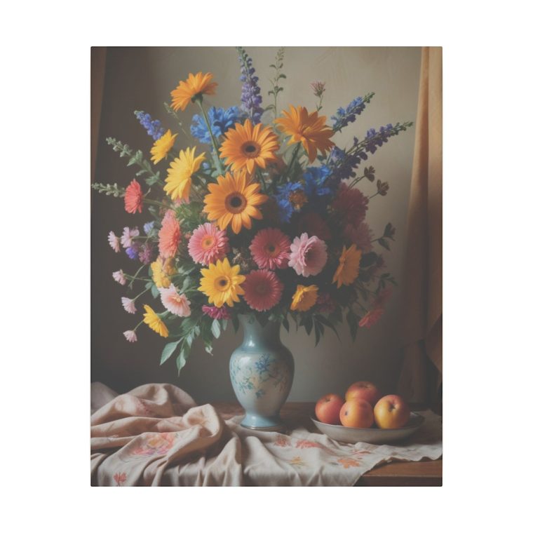 A Colorful Boho Vase Arrangement with Artistic Flair - Image 33