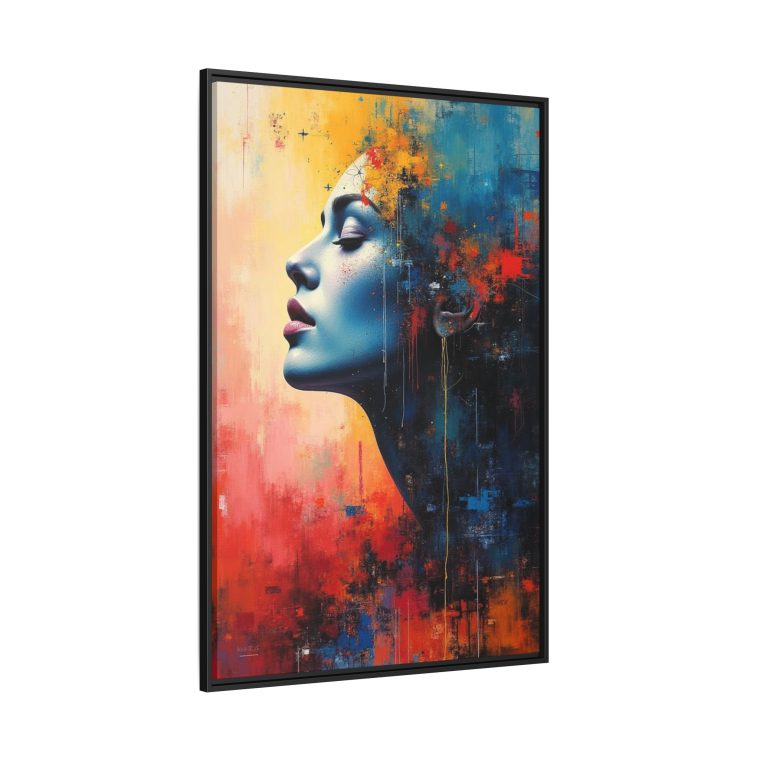 Abstract Face Canvas Prints Modern Art Design - Image 6