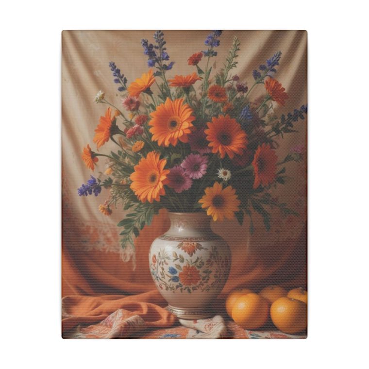 Modern Craft in a Vintage Frame Boho Floral Art - Image 29