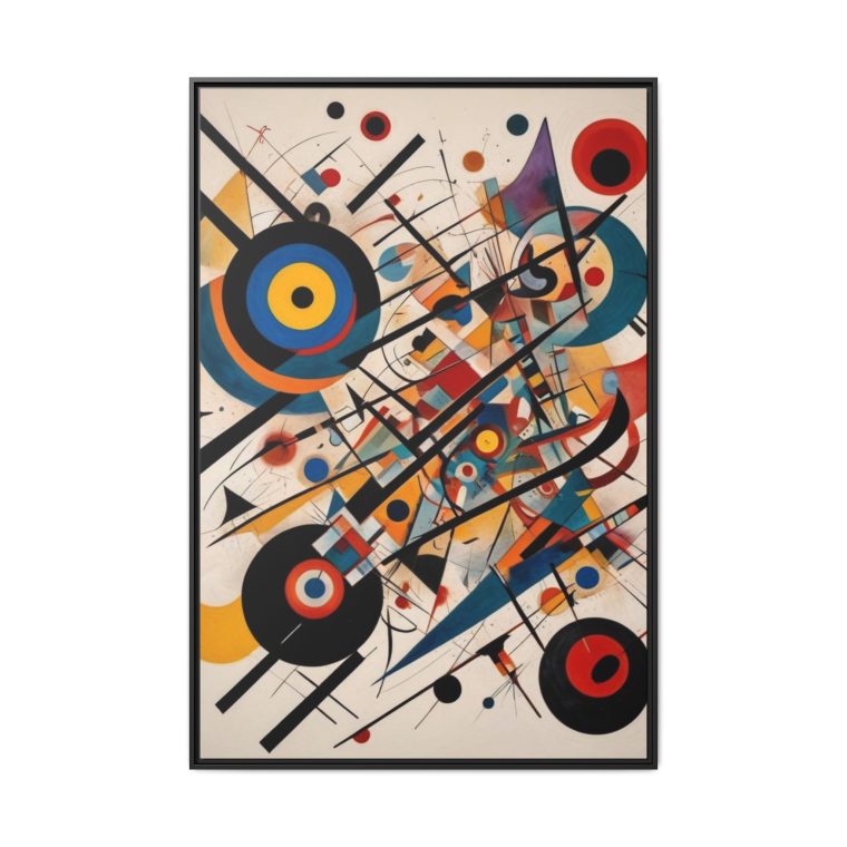 Contemporary Geometric Patterns Abstract Home Decor - Image 17