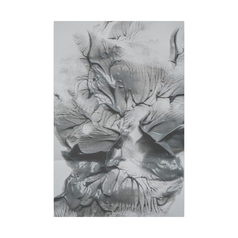 Elevated Elegance Top-View Grey Paint Wall Art - Image 9