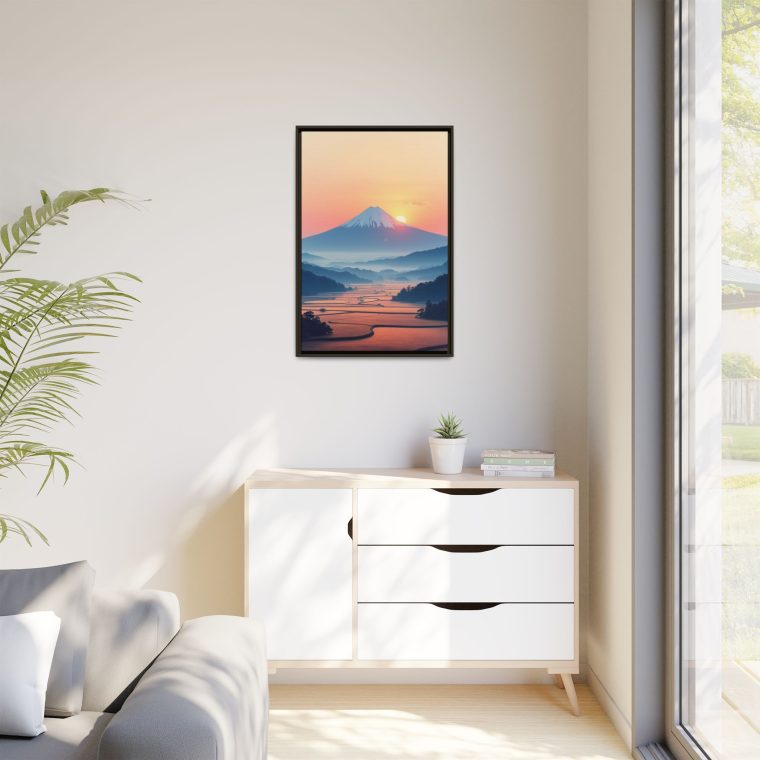 Modern Mount Fuji Canvas Print Japanese Wall Decor - Image 11