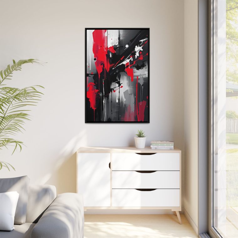 Push Artistic Boundaries with Black Abstract Paint - Image 7