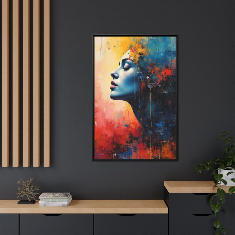 Abstract Face Canvas Prints Modern Art Design - Image 8