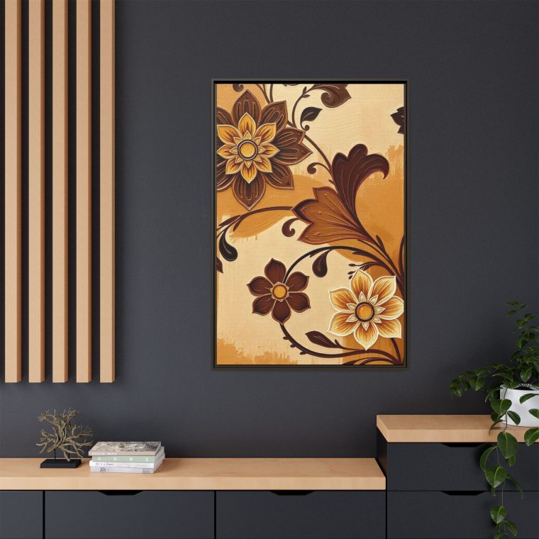 Brown Floral Wall Art to Brighten Your Space - Image 16