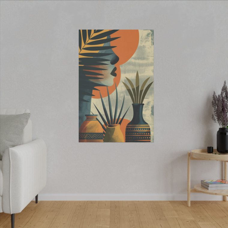 Pottery in Pixels A Digital Art Canvas Masterpiece - Image 11