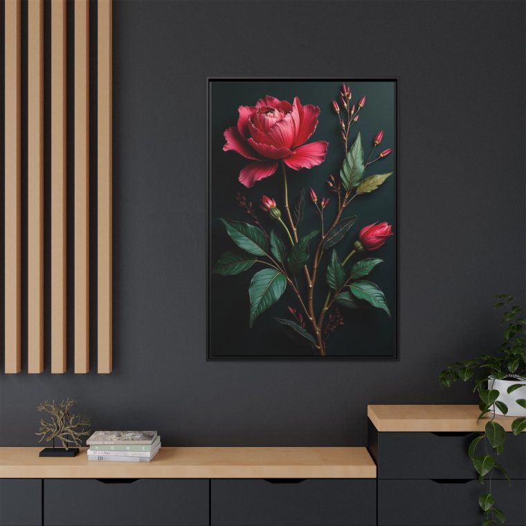 Gothic Garden Moody Floral Art Series - Image 12