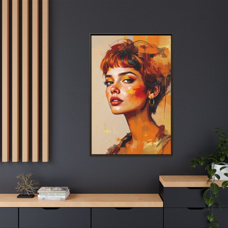 Neutral Boho Face Art Print - Modern Bohemian Wall Decor - Image 28