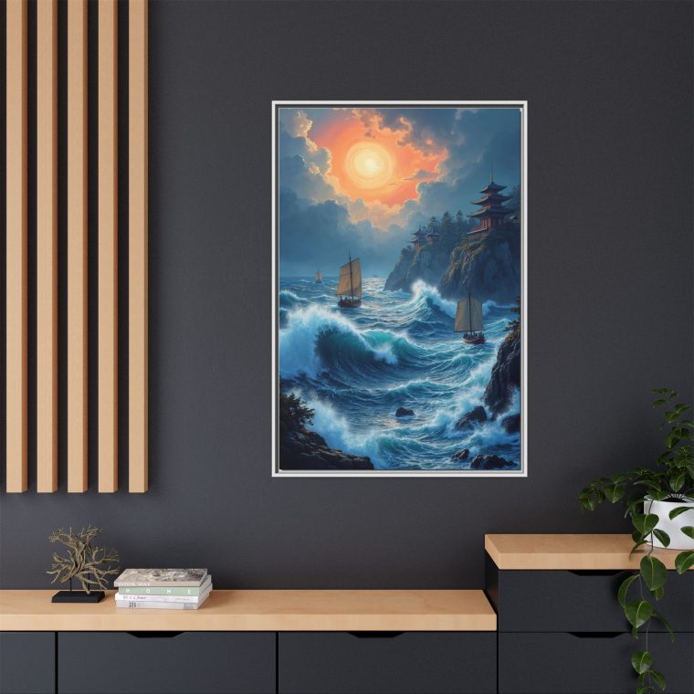 Japanese Great Wave Canvas Print Large Wall Art - Image 20