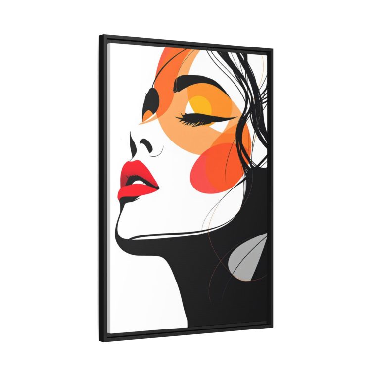 Abstract Face Canvas Wall Art – Perfect Gift for Art Lovers - Image 6