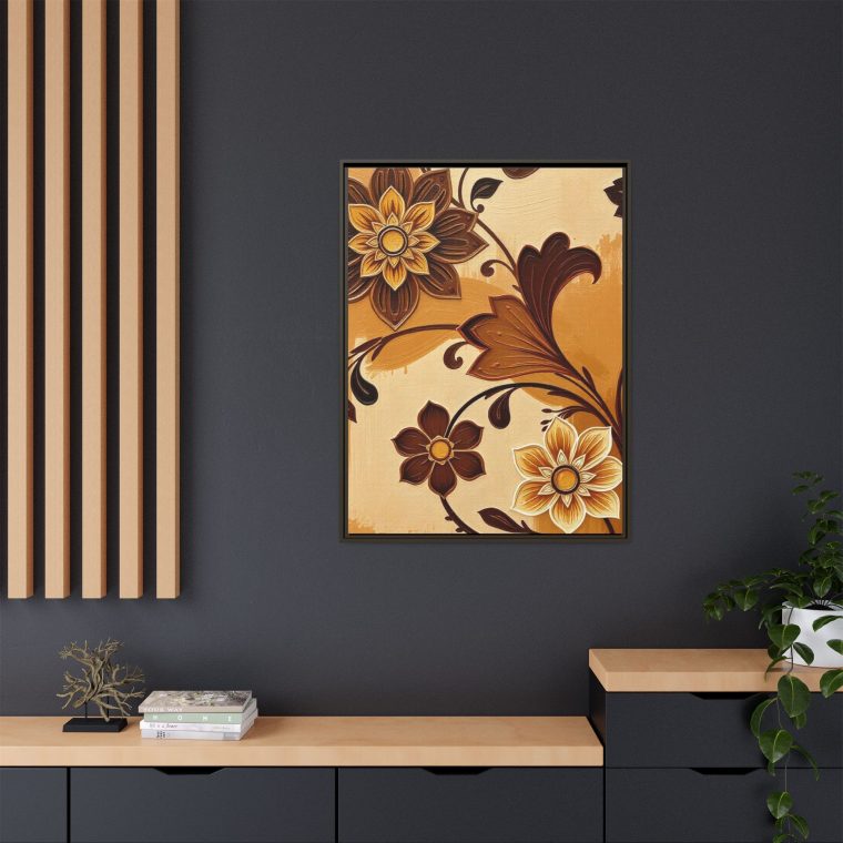 Brown Floral Wall Art to Brighten Your Space - Image 12