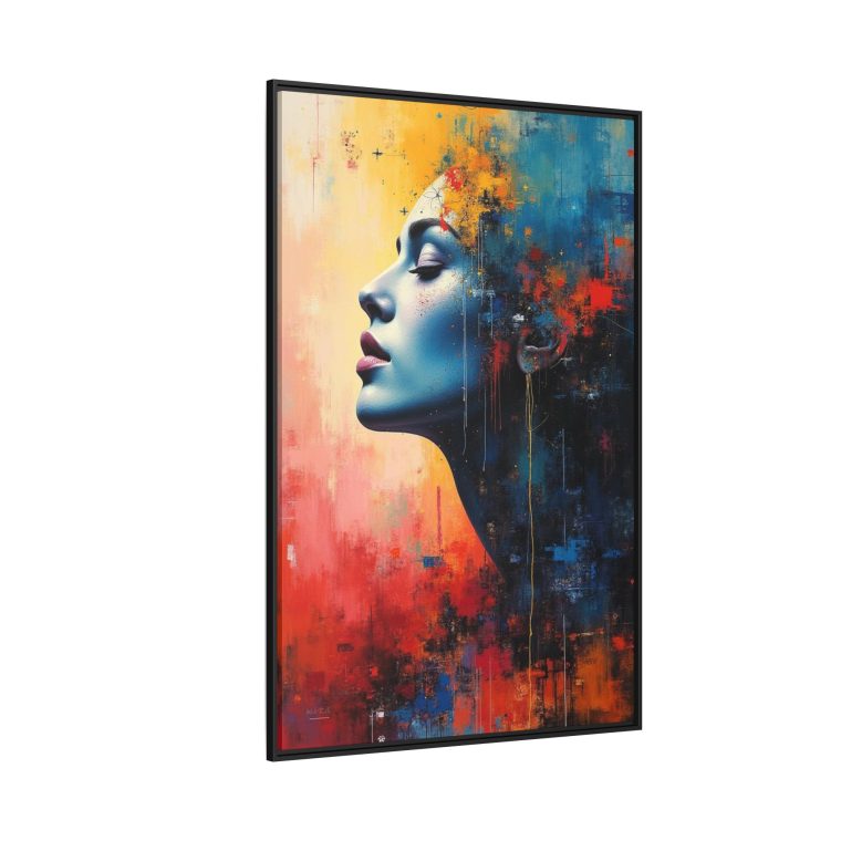 Abstract Face Canvas Prints Modern Art Design - Image 14