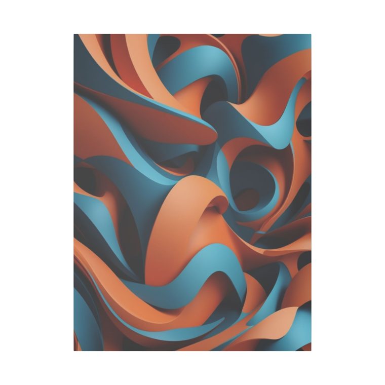 Dynamic Curves Modern Abstract 3d Wall Design - Image 29