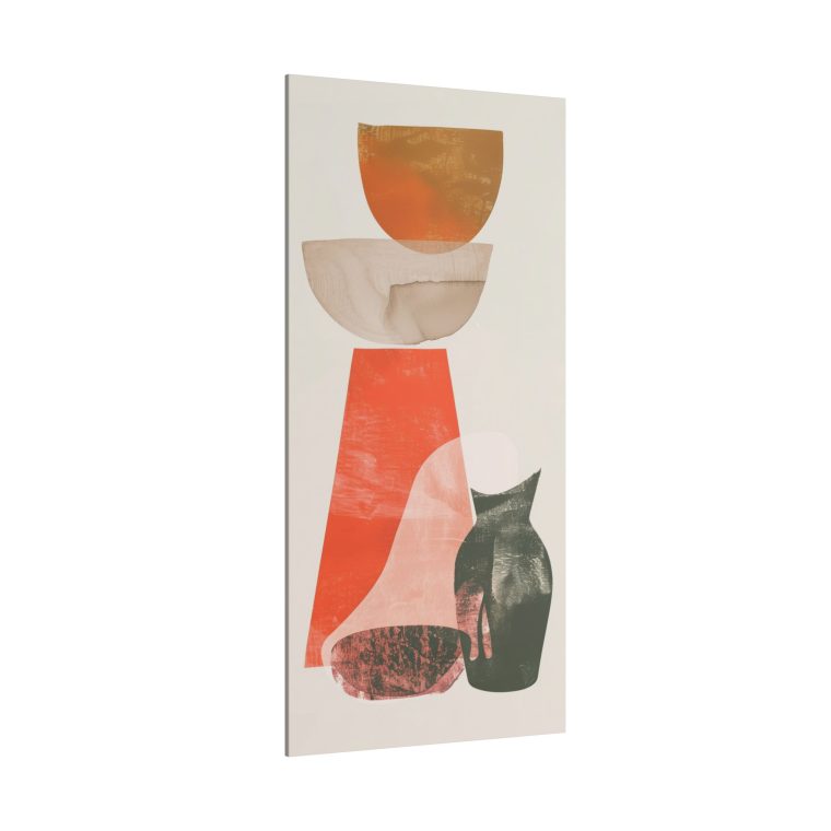 Modern Mastery Digital Art Pottery Illustration