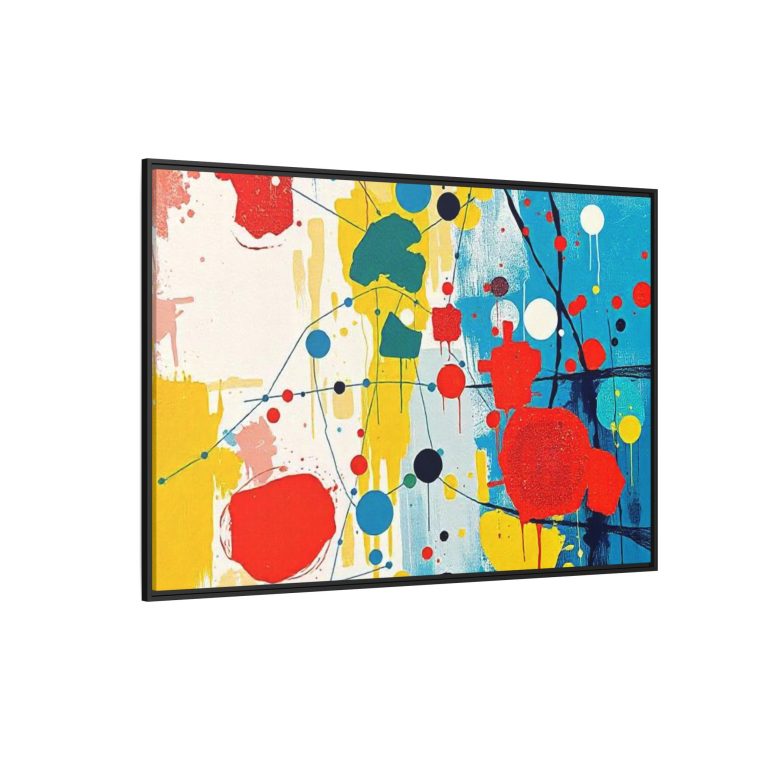 Abstract Kitchen Canvas Print Modern Dining Decor - Image 46