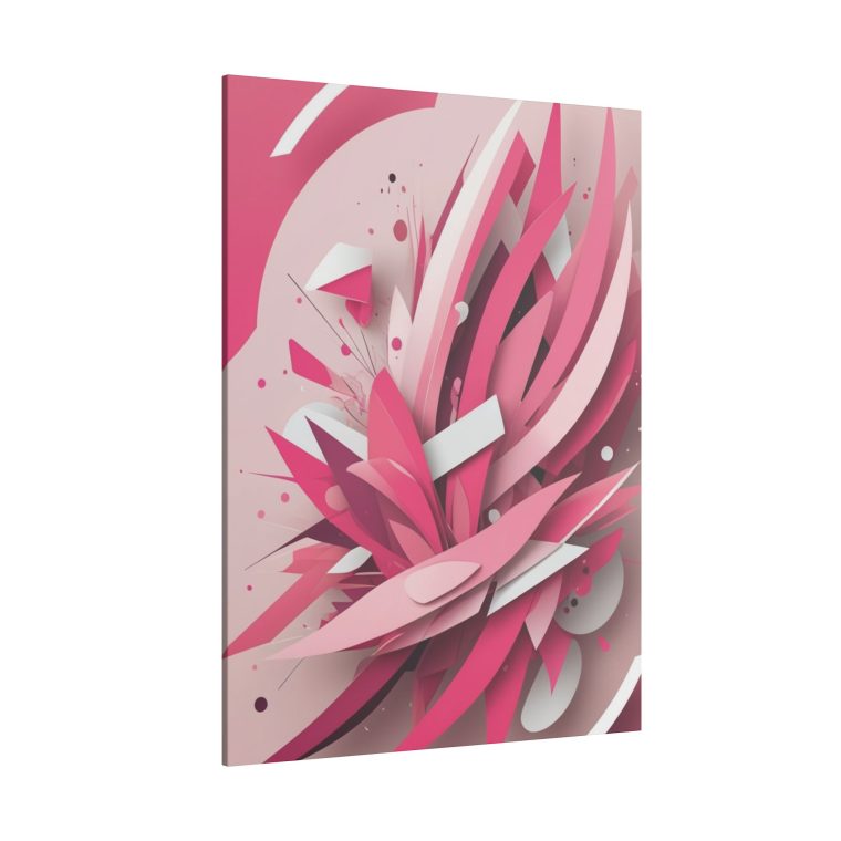 Explosive Pink Geometry Abstract Layers and Dynamic Design - Image 6
